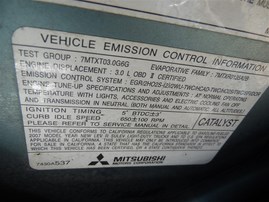 2007 MITSUBISHI OUTLANDER LS BLUE 3.0 AT 4WD 193929